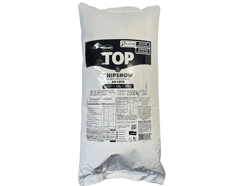 Cobertura Harald Top Gotas Chipshow Ao Leite 2,5 kg