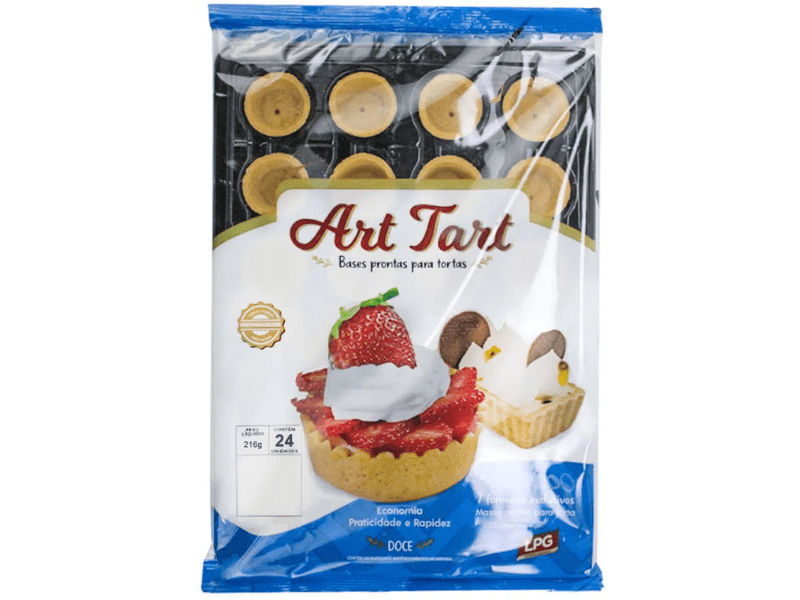 Base Pronta para Torta Circular 4 cm c/ 24 unidades BT 53 - Art Tart 