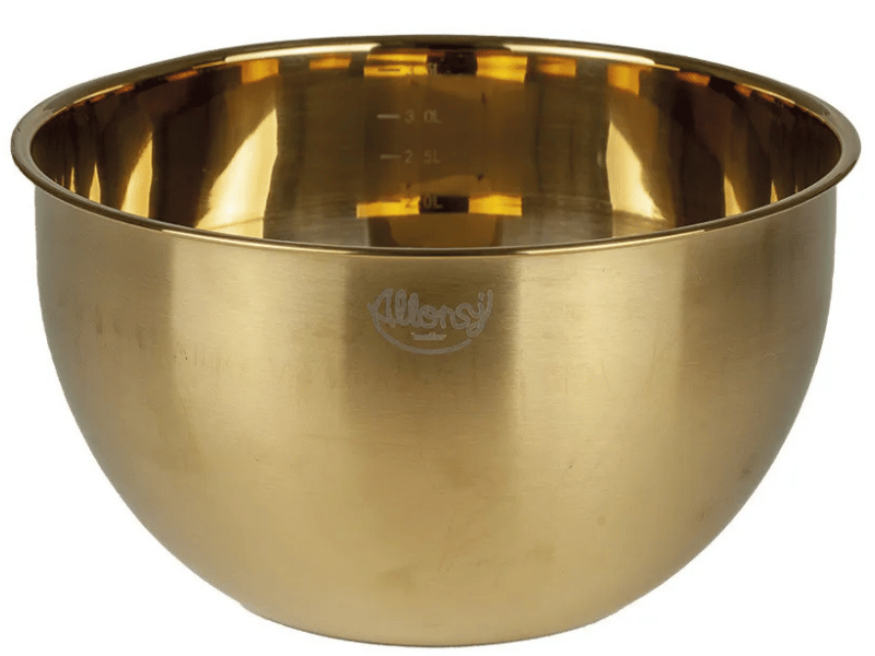 Bowl Multiuso Inox Ouro 3,5L - Allonsy