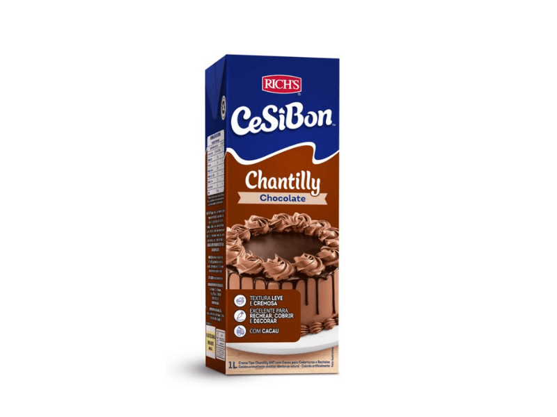 Chantilly Cesibon Chocolate 1L - Rich’s