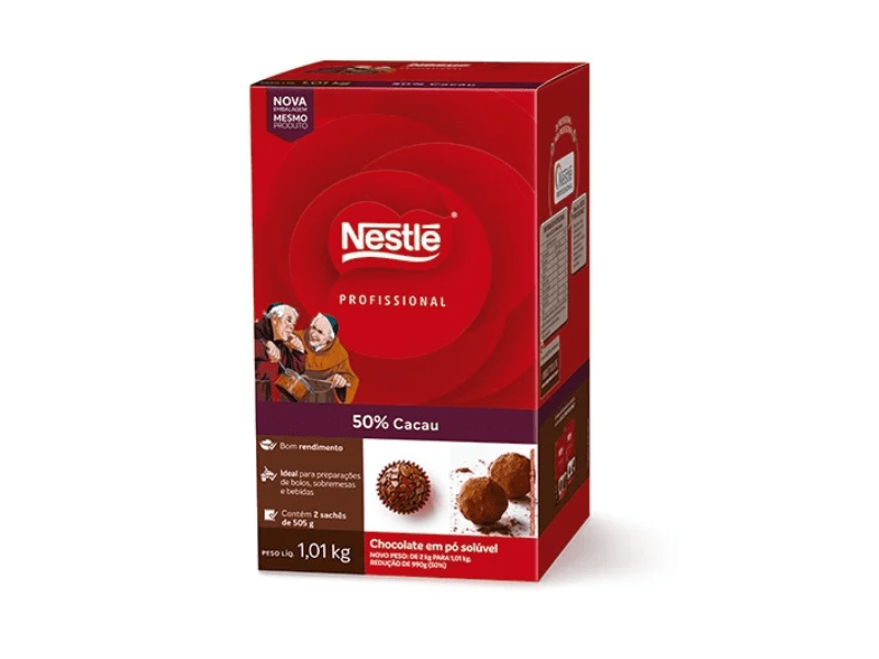 Chocolate em Pó Nestlé 50 % Cacau 1,01kg