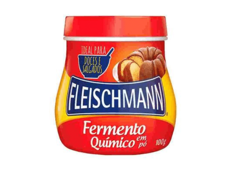 Fermento Químico em Pó 100g - Fleischmann