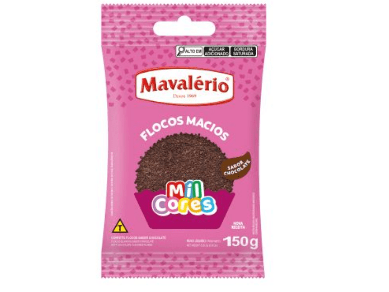 Granulado Flocos de Chocolate 150g - Mavalério