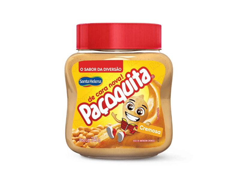 Paçoquita Cremosa 340g - Santa Helena