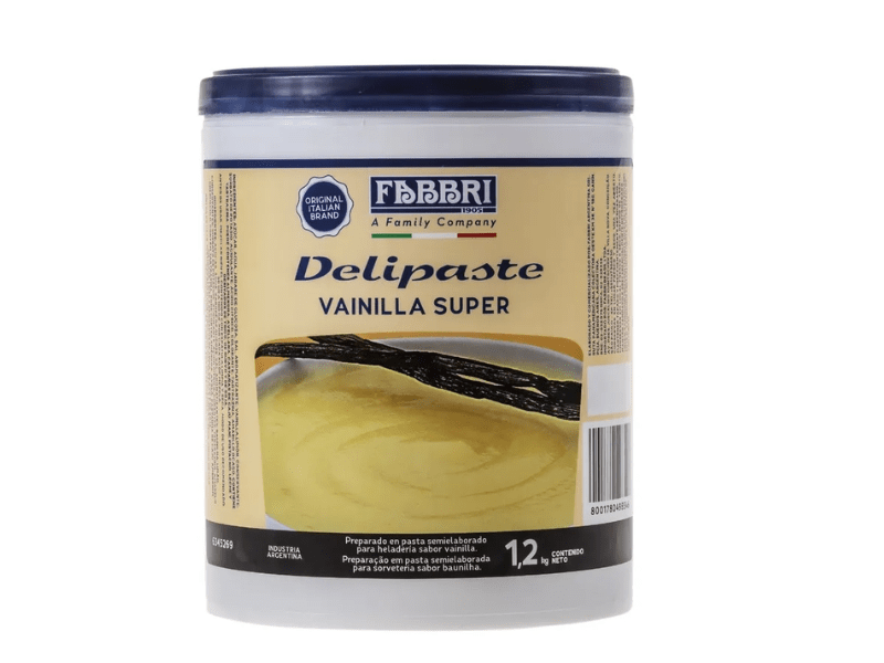 Pasta Delipaste de Baunilha Vanilla Super 1,2kg - Fabbri