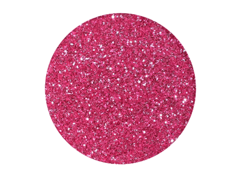 Bolo Rosa com Glitter Simples e Delicado 