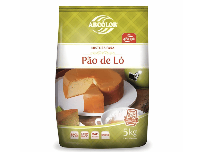 Mistura Para Pão de Ló 1Kg - Arcolor 