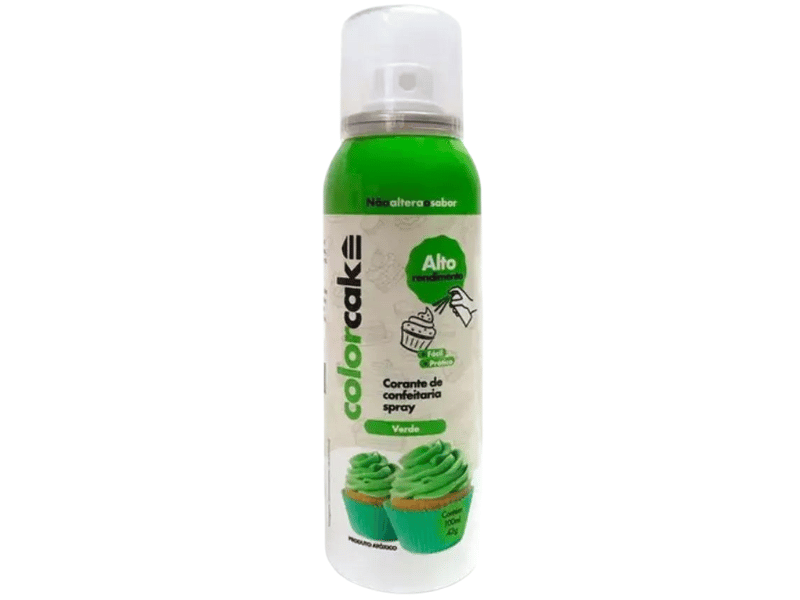 Spray Colorcake Verde 42g - In Loco Foods