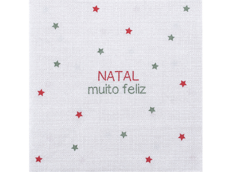 Guardanapo de Papel Estrela Feliz Natal c/ 20 unidades - Cromus