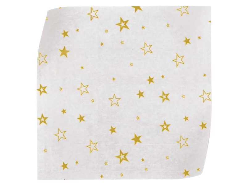 Papel Manteiga Estrela 15x15 cm - Cromus