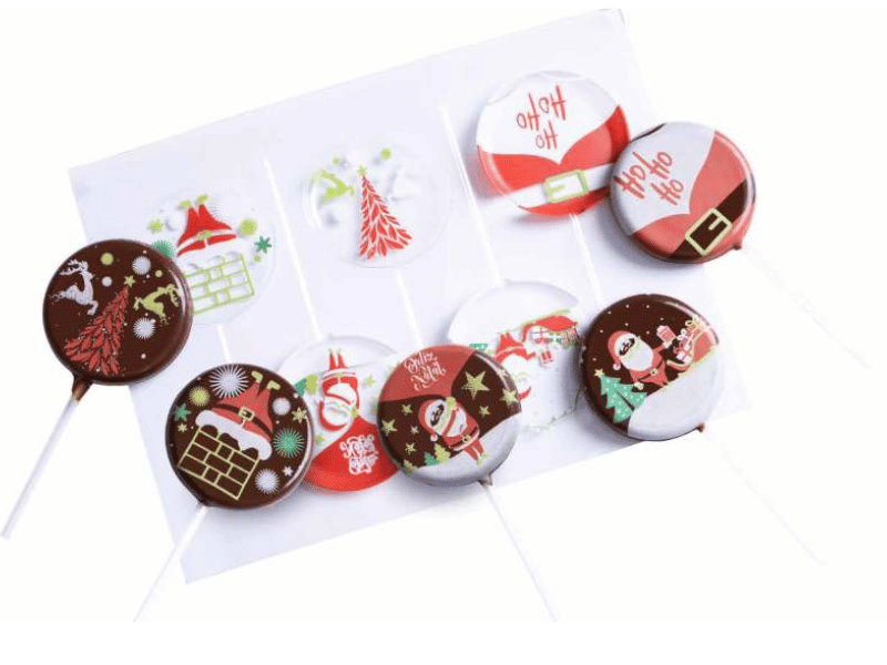 Blister Natal para Chocolate Pirulito BLN019301 - Stalden 