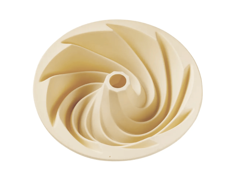 Forma de Silicone para Bolo Espiral Bege - Allonsy  