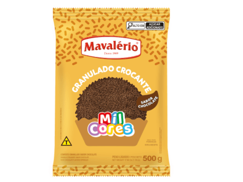 Granulado Crocante de Chocolate 500g - Mavalério