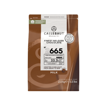 Callets Callebaut Chocolate ao Leite 33,3% 2,5kg 