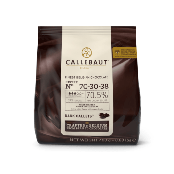 Callets Callebaut Chocolate Amargo 70,5% 400g
