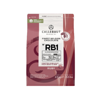 Callets Callebaut Chocolate Ruby 32,5% 2,5kg