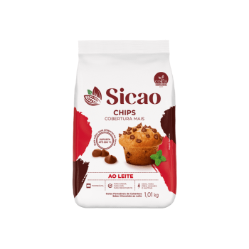 Cobertura Sicao Chips ao Leite 1,01kg