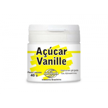 Açúcar Vanille 40g - Arcolor 