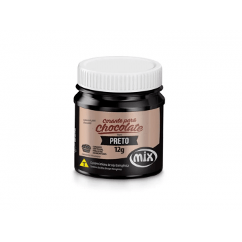 Anilina em Gel para Chocolate Preto 12g - Mix 