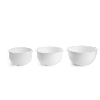 Bowl Multiuso Branco Plástico c/ 3 unidades - Allonsy 