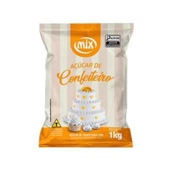 Açúcar de Confeiteiro 1kg - Mix