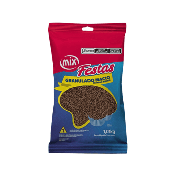 Granulado Macio Escuro 1,01kg - Mix