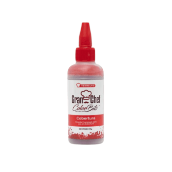 Corante Color Bits para Cobertura de Chocolate Vermelho 50g - Gran Chef