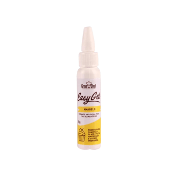 Corante Easy Gel Amarelo 25g - Gran Chef