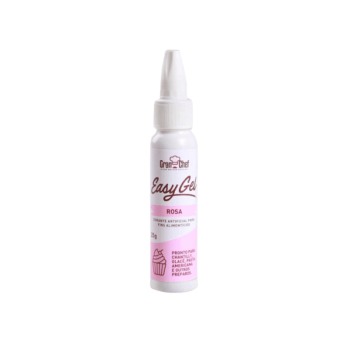 Corante Easy Gel Rosa 25g - Gran Chef