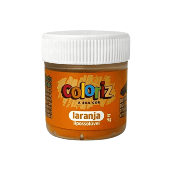 Corante em Pó Lipossolúvel Laranja 5g Coloriz - Gran Chef