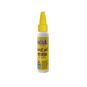 Corante Sweet Gel Amarelo Pólen 25g Coloriz - Gran Chef