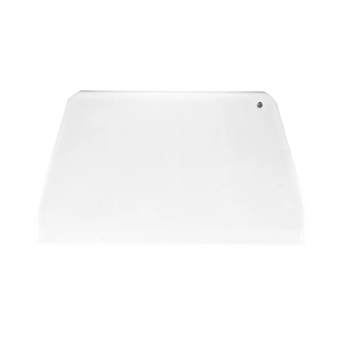 Espátula Raspadora de Plástico Branca 25,3x14,3x0,7 cm - Allonsy 