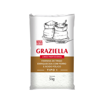 Farinha de Trigo 5kg - Graziella