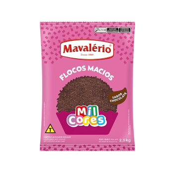 Granulado Flocos de Chocolate 2,5kg - Mavalério