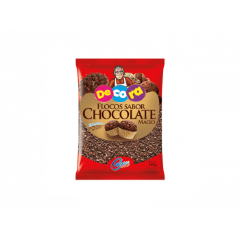 Granulado Flocos de Chocolate 500g - Cacau Foods 