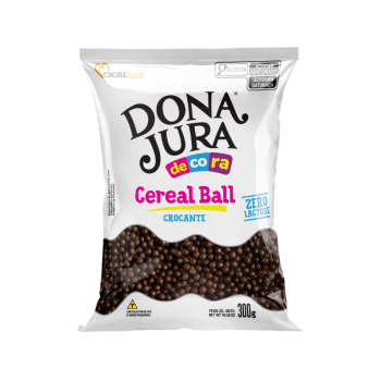 Mini Cereal Crocante Ball Chocolate 300g - CacauFoods