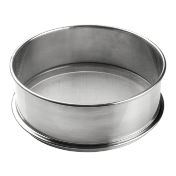 Peneira Trama Fina Aço Inox 20x7 cm - Allonsy