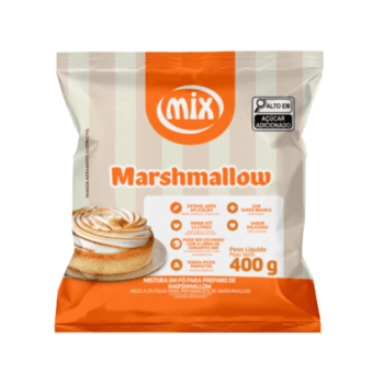 Preparador em Pó para Marshmallow 400g - Mix