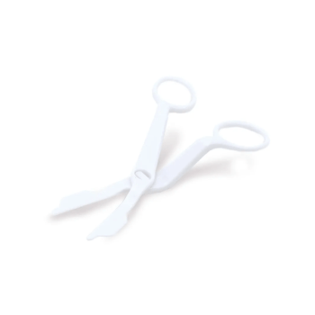 Tesoura de Plástico para Flores Branco 13,5x2 cm  - Allonsy