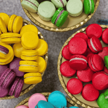 Curso Prático Macarons  04/02/25  13h às 17h30