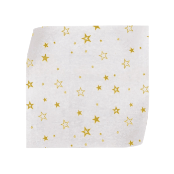 Papel Manteiga Estrela 15x15 cm - Cromus