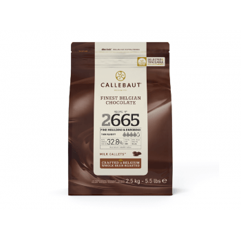 Callets Callebaut Chocolate ao Leite 32,8% 2,5kg 